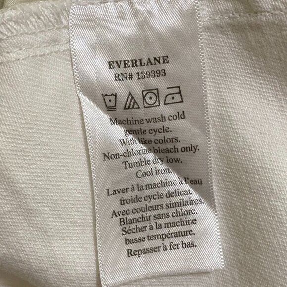 Everlane The Utility Barrel Pant in Bone - Size 14 - Picture 5 of 12